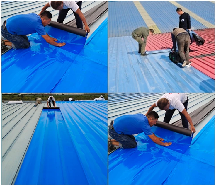 Environmental protection metal roof reflective waterproof membrane