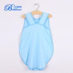 ergonomic cotton fabric baby sleeping bag