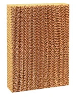 evaporative cooling pad indoor cooling and humidifying function wet curtain