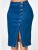 Import F20155A Ladies fashion jeans skirts pencil skirts  for women plus size clothing from China