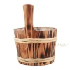 Factory best price sauna accessories sauna bucket and ladle