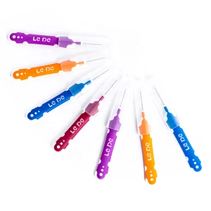 Factory direct sales oral cleaning care silicone interdental brush