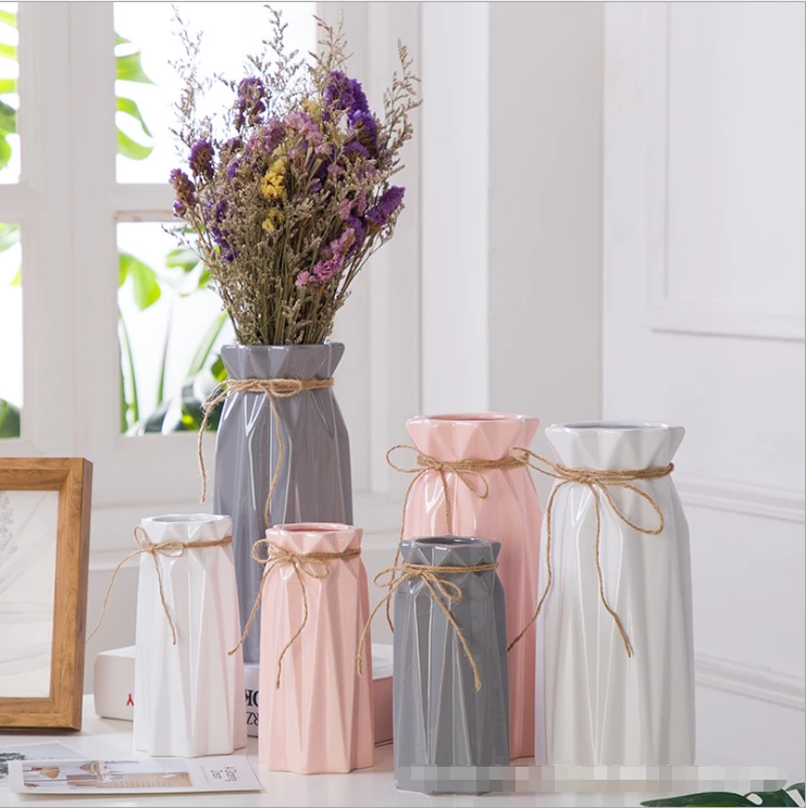 Factory directly sell Beautifullys vase flower vase use Ceramic Vase