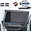 Factory Magnetic Sunshade luxury car side window shade Durable car curtains  custom fit car foldable window 5pcs/set