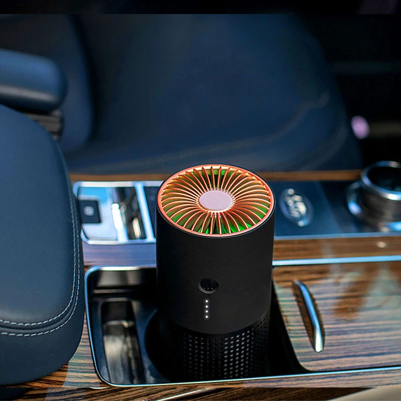 Factory Outlet Household Mini Air Purifier  Car Air Purifier Use Purification Filter Screen Car UV Air Purifier