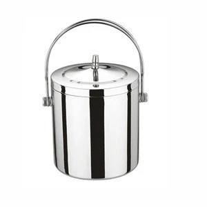 Factory Price 1.4L Double Wall Stainless Steel champagne ice bucket