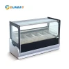 Factory Price Stainless Steel Aspera Compressor 5 Pans Ice Cream Display Freezer