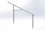 Factory Sale Brackets Solar Panel Mounting Aluminum Rail with Good Service