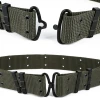 Factory supply PP military  tactical belt outdoor training army nylon belt security nylon belt