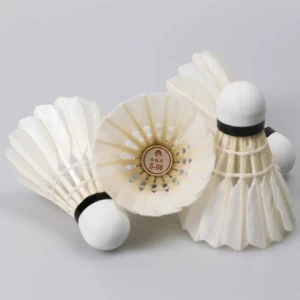 Factory Wholesale Class C Duck Feather Badminton Shuttlecock Basketball Court Badminton