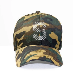factory wholesale custom cap and hat camouflage hat