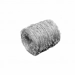 Factory Wholesale Hot Dipped Galvanized 50kg Barb Wire Fencing Coil Roll Barbed Wire