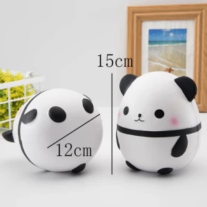 Factory Wholesale licensed Jumbo Squishy Panda Slow Rising Pu Foam Squishy Animal  Scented Kawaii  Stress Toys