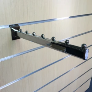 Factory wholesale slatwall bar hook with pins for retail shop display