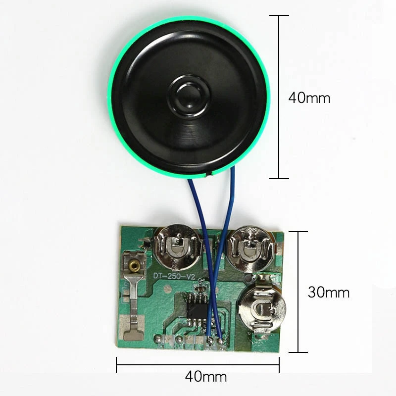 Factory wholesale sound recording module for greeting card