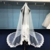 Factory Wholesale Wedding Accessory Appliques Long Tail Bridal Veil