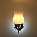 Fancy Indoor Led Wall Lamp for Home Up Down Fixtures Energy Saving Led Wall Light Lamp for Hotel White Modern Decorative