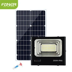 FANER commercial grade motion sensor out door solar flood lights 100 to 500 watts high power led