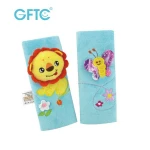 Fantastic quality durable Baby Car Seat Belt Pads Shoulder Pads Baby Stroller Belt Cover Cartoon Toys