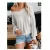 Import Fashion Cheaper Womens Comfy Off The Shoulder Sweater Batwing Sleeve Oversized V Neck Knit Pullover Sweater Tops from China