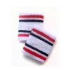 Fashion designed striped sweatband / Outdoor cotton sports wristband