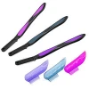 Fashion shaving plastic trimmer eyebrow knife with brow brush