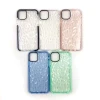Fashion two-color shock-proof anti-fall high-quality transparent diamond pattern mobile phone bags &amp; cases for iphone 11 pro max