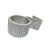 Import Fast Production Silver Anodized Extruding Aluminum OEM Custom Metal Pole Clamp Bracket from China
