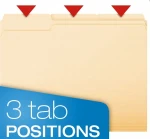 File Folders, Letter Size, 8-1/2