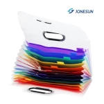 Filing Products office supplies wholesale A4 PP plastic 12 24 pocket accordion expanding file folder organizer