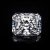 Import Finest Crushed ice moissanite DEF White fancy cut moissanite in loose gemstone from China