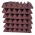 Import Fire retardant sound absorbing soundproof material studio pyramid egg crate tudio sponge acoustic foam panel from China