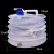 Import Foldable compact plastic travel transparent water bucket with tap from China