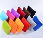 Free Sample Amazon Golden Supplier Short Plush Seat Cushion For Chair Pad For Office Car Seat