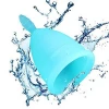 Free Sample Menstrual Cup Medical Grade Soft Silicone Lady Period Hygiene Reusable Cups