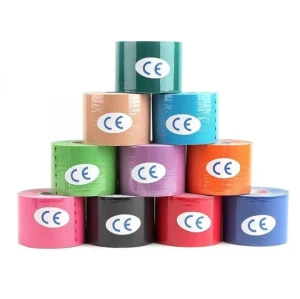 Free Samples Wholesale Kinesiology Tape CE Customs Athletic Waterproof Muscle Sport Tape