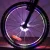 Import Full color change of seven colors led wheel light Rechargeable bike wheel led Bicycle hub lamp from China