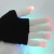Import Full White Finger Luminous Gloves Festival Performance Colorful Led Gloves Sport Glow-In-The-Dark Knitted Gloves from China