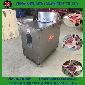 Fully automatic fish viscera removal machine/ fish scaling and gutting machine/fish processing equipment