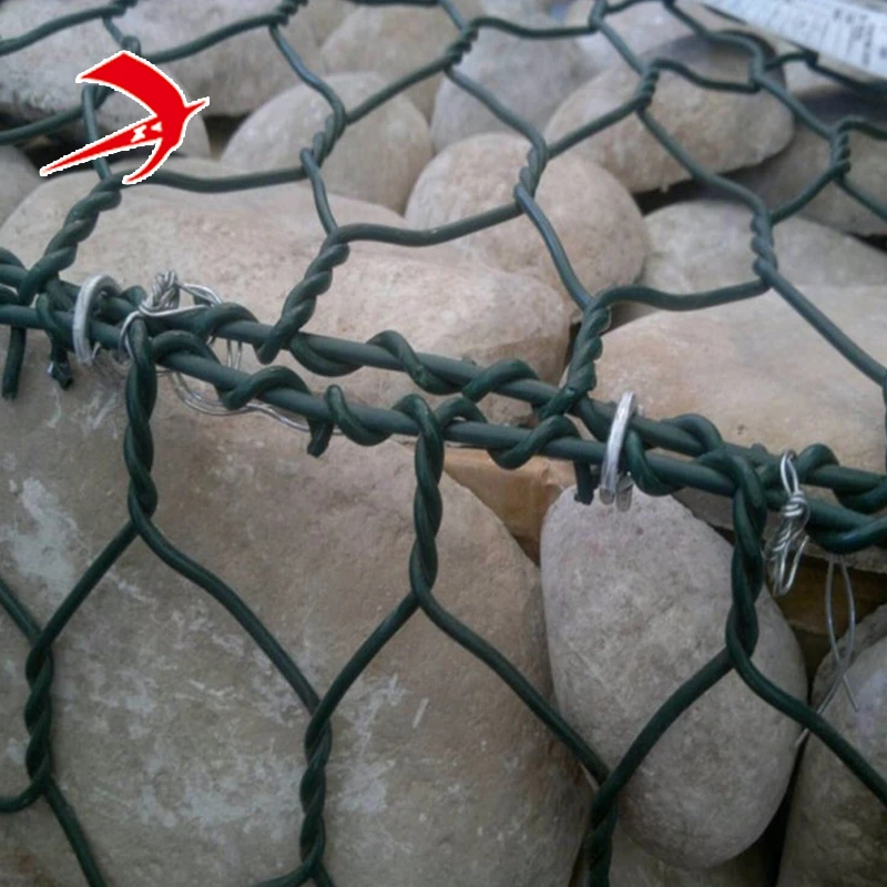Gabion Box Hexagonal Galvanized Iron Wire for Rock Protection