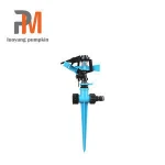 Garden irrigation 3-arm 360 rotating sprinkler for sale