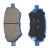 Import GDB7813 No noise no dust asbestos free brake pads car brake accessories auto spare parts for Chery Tiggo break pads from China