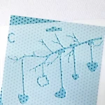 GF  laser colored background origami paper pad cutting dies craft paper pack scrapbooking
