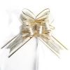 Gift Box Decorate Party And Christmas Supplies Organza Ribbon Printing Bark Texture Butterfly Pull Bow