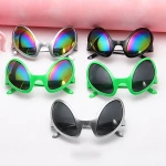 Glasses Funny Halloween Alien Eyes Sunglasses Men Costume Mask Novelty Glasses Women Party Supplies Gift Photobooth Props