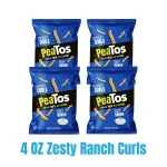 gluten & GMO free 4z Bag - PeaTos Crunchy Curls - Ranch