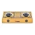Import Golden Color steel double burner table Gas Cooktop from China