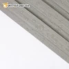Good price Wooden Chrome Wall Coverings Wall Cladding Home 3d Solid Water Proof Art Diamond Jagged Led 15mm Wpc Panels