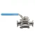 Import Good quality 1000WOG 3pc Stainless steel NPT Threaded End MINI ss Ball valve price list from China