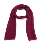 Good quality custom design cashmere check fabric head scarf